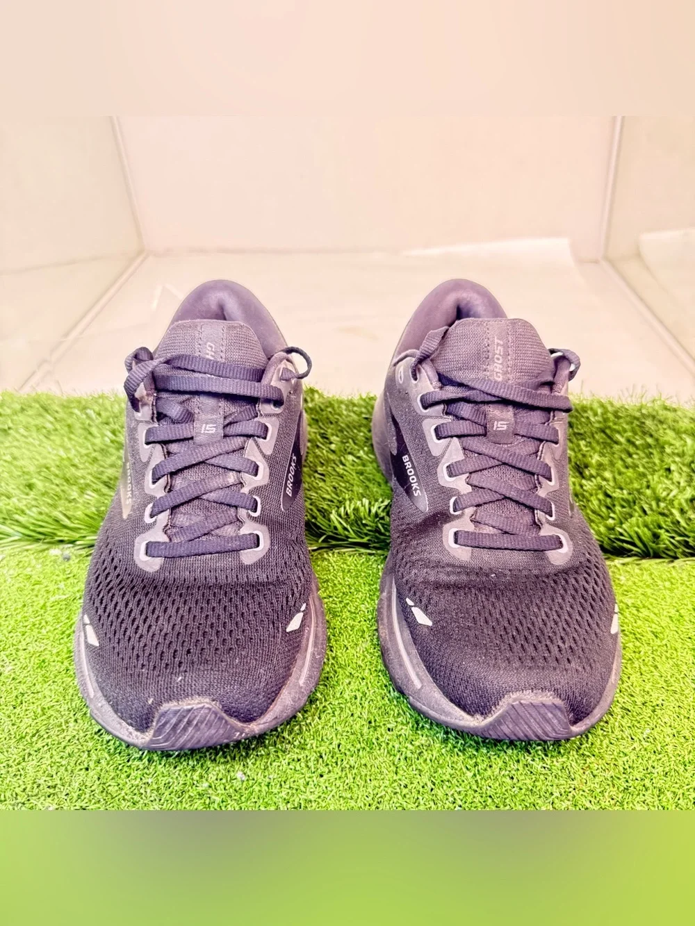 Brooks Ghost 15 Women’s Size 7 Shoes Black Running Walking 1203801B020